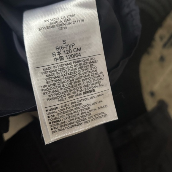 Kate Spade x Gap Girl’s Bow Print Party Dress Uniform 6-7 - Picture 6 of 6